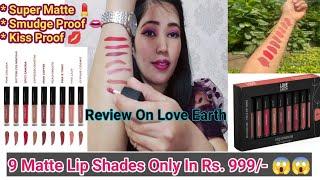 *Unsponsored* Review + Swatches Of The Love Earth X Guneet Virdi Liquid Mousse Lipstick Collection