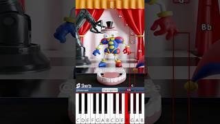 Heads out! Jax/Pomni/Caine -The Amazing Digital Circus (@gringoose) - Octave Piano Tutorial