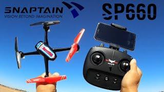 20 minute plus flight time x 2!!!  Snaptain SP660 wifi fpv quadcopter