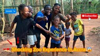 I Visited A Zoo In Accra, Ghana....What Happened Next Shocked Me! | Juss Vlog | Ghana Vlog