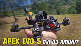 APEX EVO5 | DJI O3 AIRUNIT | AXIS AE2207 V2 | DJI ACTION2 2.7K | มือใหม่ FPV DRONE BEGINNER THAILAND