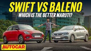 2024 Maruti Swift vs Maruti Baleno - Sibling Rivalry | Comparison | Autocar India