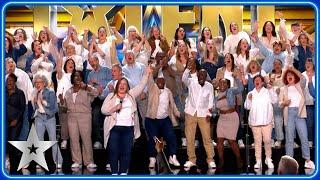 Northants Sings Out give ELECTRIFYING performance with a twist | Auditions | BGT 2024