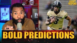 5 BOLD PREDICTIONS: Colorado QB Kaidon Salter rushes for 1,000 yards?!