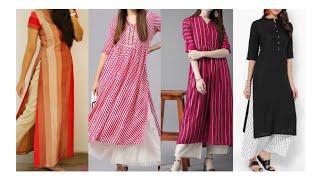 Beautiful Long Traditional Kurti Collection 2021 | Stylish & Designer High Slit Long Kurti Designs