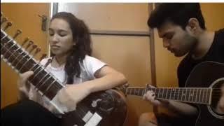 Raag Kirwani, fusion with guitar | Nandita Acharya