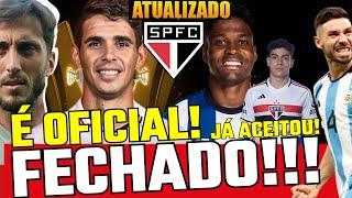 AGORA É OFICIAL! OSCAR FECHOU COM O SPFC l WENDELL BEM PRÓXIMO l FOI PARA O RIVAL E SE LASCOU l E+