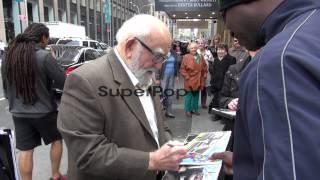 Ed Asner at The Cort Theatre Ed Asner at The Cort Theatre...