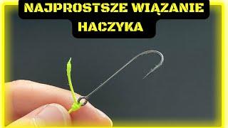 How to tie a hook,  simplest way