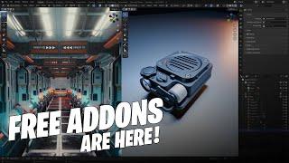 The Best Free ADDONS in Blender ( Modeling Edition)