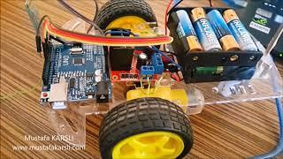 Arduino Bluetooth Kontrollü Araba