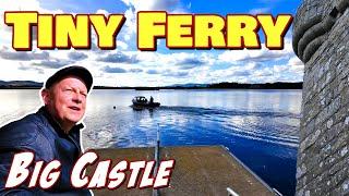 Exploring Loch Leven Castle - Tiny FERRY to the Prison of Mary Queen of Scots