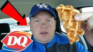 Dairy Queen Chicken Waffle Basket (Reed Reviews)