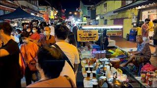 【4K HDR】Malacca, Malaysia Walking Tour, City sound for study and sleep ASMR walk - 4K