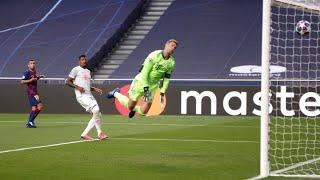 David Alaba Own Goal Against Barcelona