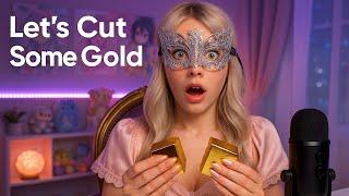 Can a knife cut through gold?