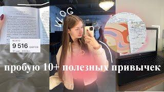 пробую 10 + полезных привычек за день | productivity vlog | последний день лета 2024