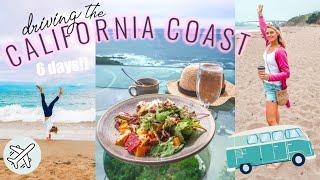 Driving The Coast of California for 5 Days Vlog! Bucket List Road Trip!