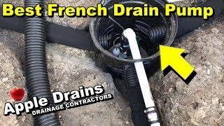 Best Pump, French Drain, Crawl Space or Yard Drain. by Apple Drains, Drainage Contractor