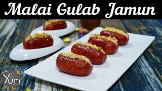 Malai Gulab Jamun