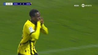 Jamie Gittens Goal | Dinamo Zagreb vs Borussia Dortmund 0-1 Highlights | Champions League 2024/25