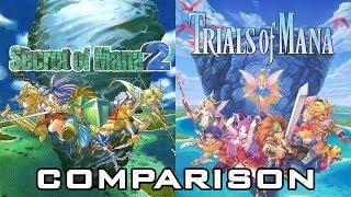 Secret of Mana 2/Trials of Mana: Fan Translation vs Official Release