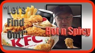 KFC Hot n Spicy $5 Lunch Box Food Review