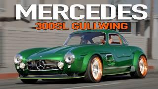 WIDEBODY AMG Powered Mercedes-Benz 300SL Gullwing Custom from S Klub [4K]