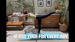 10 min Everyday Yoga️ Daily Routine for flexibility Best Yoga asanas for every Day