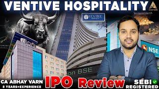 Ventive Hospitality IPO | Ventive Hospitality IPO GMP Today | Ventive Hospitality IPO Review #ipo