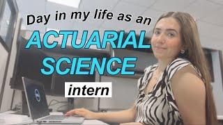 day in the life of an ACTUARIAL SCIENCE intern at AIG