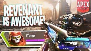 Revenant is Awesome! - Apex Legends Season 4 NEW Legend "Revenant" Gameplay!