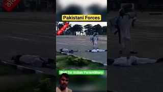 India army vs pakistan army #paramilitary force #indianarmyshortsvideo#paracommando