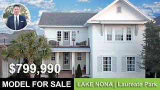 Lake Nona Laureate Park Model Tour | Anderson Model For Sale $799,990 | Orlando Home Finders