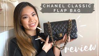 CHANEL CLASSIC DOUBLE FLAP [MEDIUM CAVIAR] BAG | REVIEW/CHAT