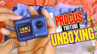 PROCUS Rush 24MP 4K 60FPS HD Digital Action Camera | 4K Action Camera