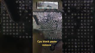 cpu black paste remove and cutting #cellphonerepair #smartphone #repair #cellphone