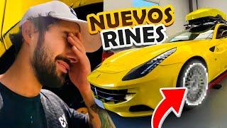 Me chocaron el Ferrari y le cambiamos los rines  Y NUEVO THULE