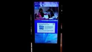 55" Digital Signage kiosk for internal communication