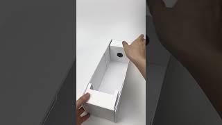 Rigid Foldable Wine Box #collapsiblerigidbox #wine #spirit #hardbox #rigidboxes