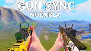 BEST GUN SYNC | MUQABLA SONG | PUBG MOBILE