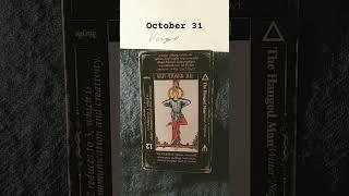 Virgo October 31, 2024 Daily Tarot Card #dailytarotreading #october31 #holloween