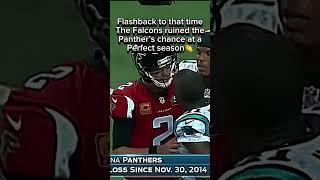 That time the Atlanta Falcons RUINED the Panther’s Perfect Season