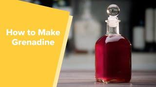 Bartending Essentials: How to Make Grenadine