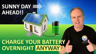 Should You ALWAYS Charge Your Home Battery Overnight?