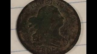 Metal Detecting in the Wintery Fields!  Half Cent! Silver! Treasure Hunting Project Idea!