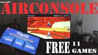 Your PHONE Becomes A GAMEPAD Using This App - AirConsole App Review + Setup + Gameplay