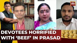 India First Debate: Beef In Prasad, Hindu Temples Duping Devotees? | Gaurav Sawant | India Today