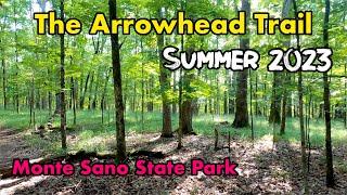 Hiking the Arrowhead Trail, Monte Sano State Park, Huntsville, Alabama