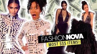 We Try the MOST EXPENSIVE Clothes from Fashion Nova *omg*